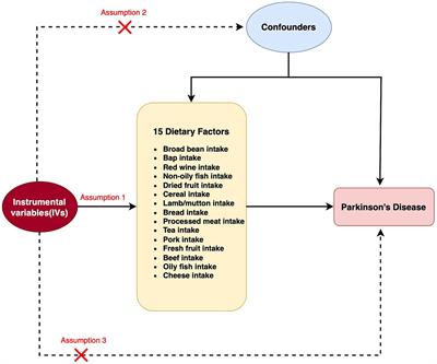 Correlation between dietary factors and Parkinson’s disease revealed by the analysis of Mendelian randomization